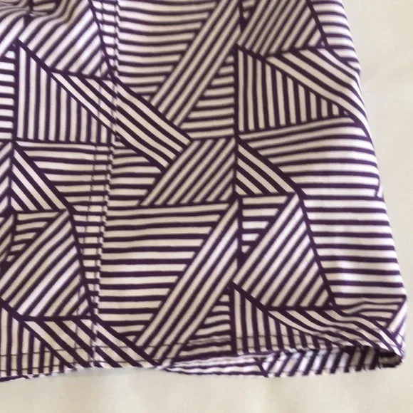 Men’s purple and white graphic trunk shorts - Picture 2 of 7